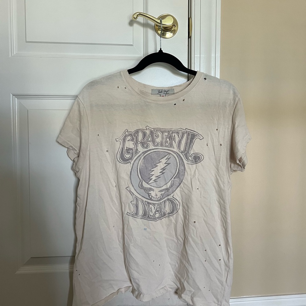 Grateful Dead distressed graphic tee